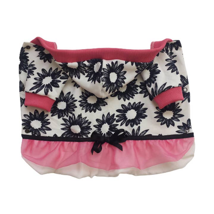 Sunflower Tulle Hoodie for wholesale by The Underdogue