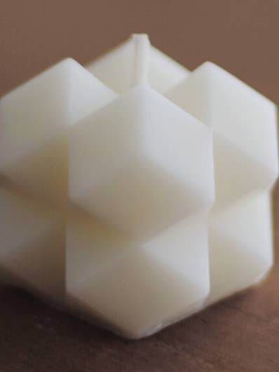 Violet Hand-Poured Soy/Beeswax Novelty Candle for wholesale by Studio Billie