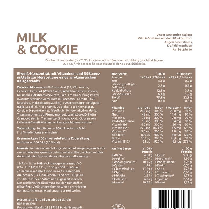 BSF Nutrition - Wholesale Protein/Superfood Powder - Whey protein5