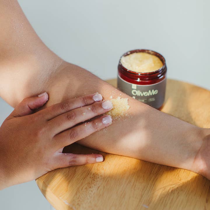 OliveMe - Wholesale Body Scrub/Exfoliant - Sugar Scrub | Face & Body All Natural | Olive Oil Sugar Scru2