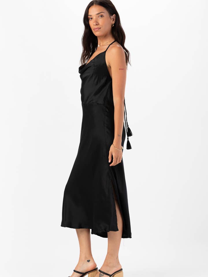 Noir Monaco Midi Dress for wholesale on Faire5