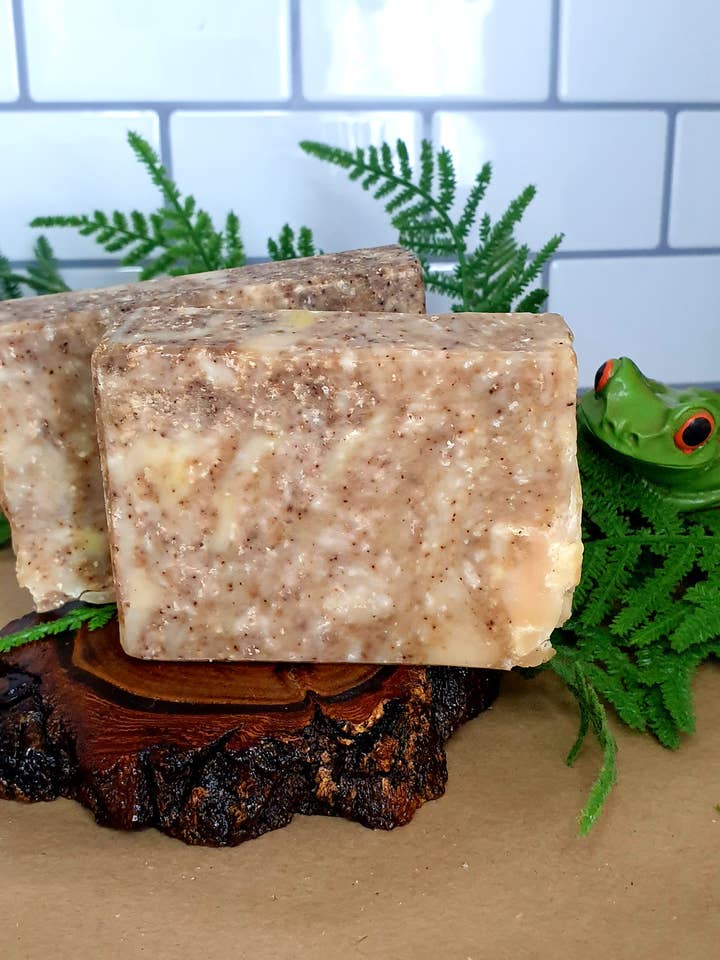 Scrubby Soap for wholesale by Rustic Urban Soap Co