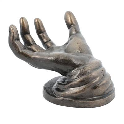 HomArt - Wholesale Decorative Tabletop Object - Hand - Cast Iron - Black