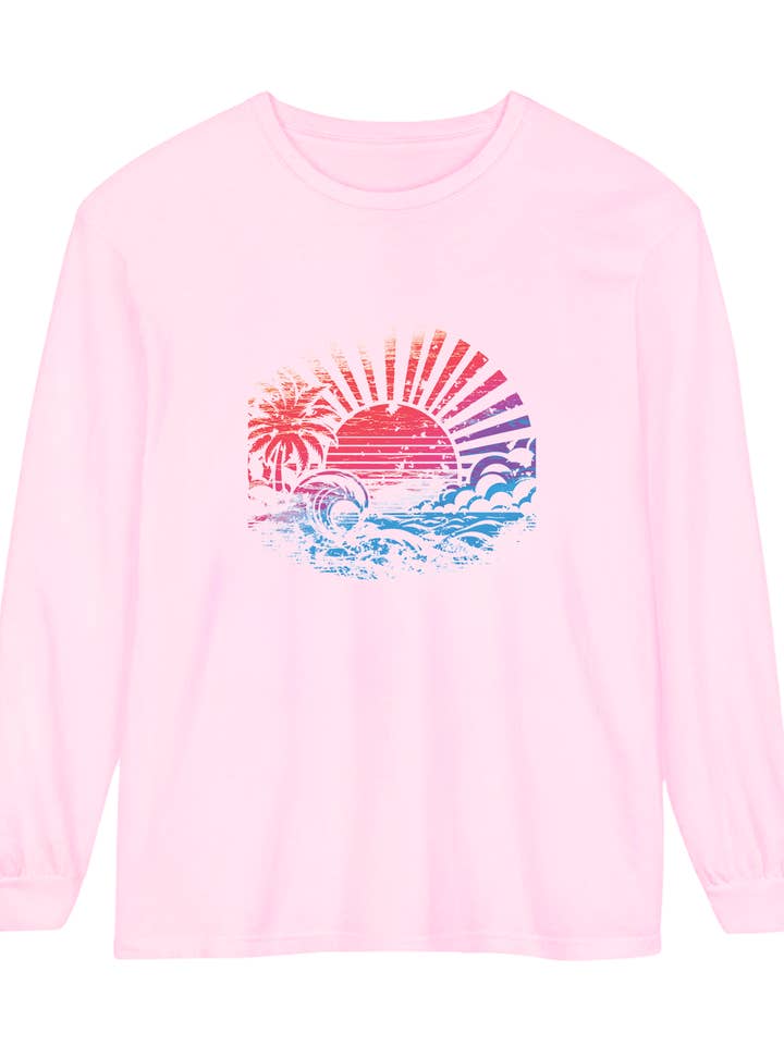 Morning Sun - Long Sleeve T-Shirt for wholesale by Running With Wolves