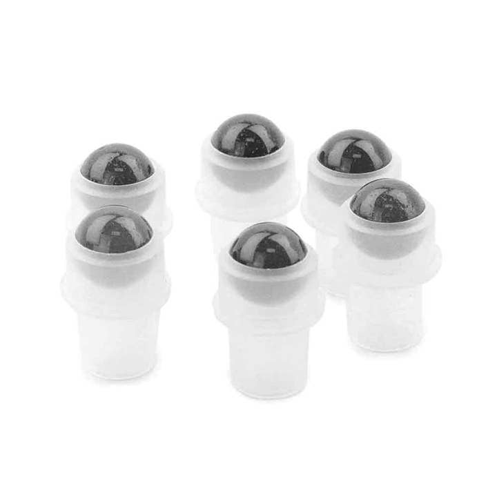 AWGifts Europe - Wholesale Essential Oil Holder - Gemstone Roller Tip for 5ml Bottle - Black Tourmalin