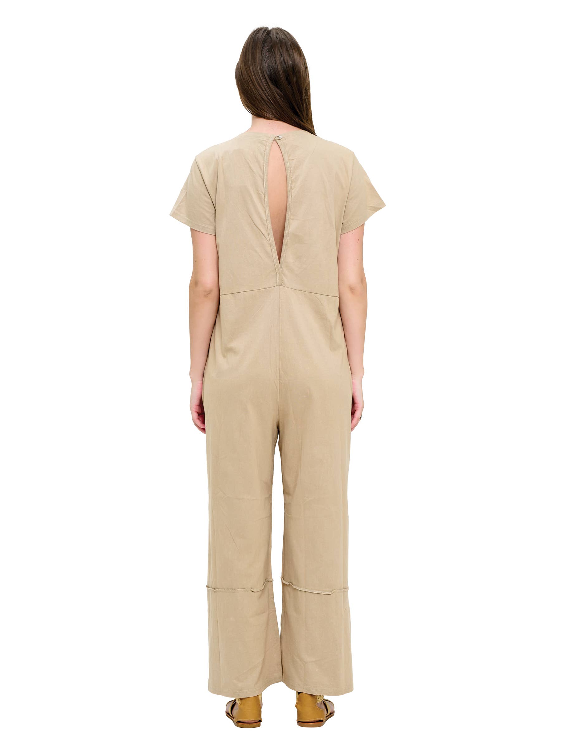 Yak & Yeti - Wholesale Jumpsuit - Women's - Jumpsuit Peace Flower Print2