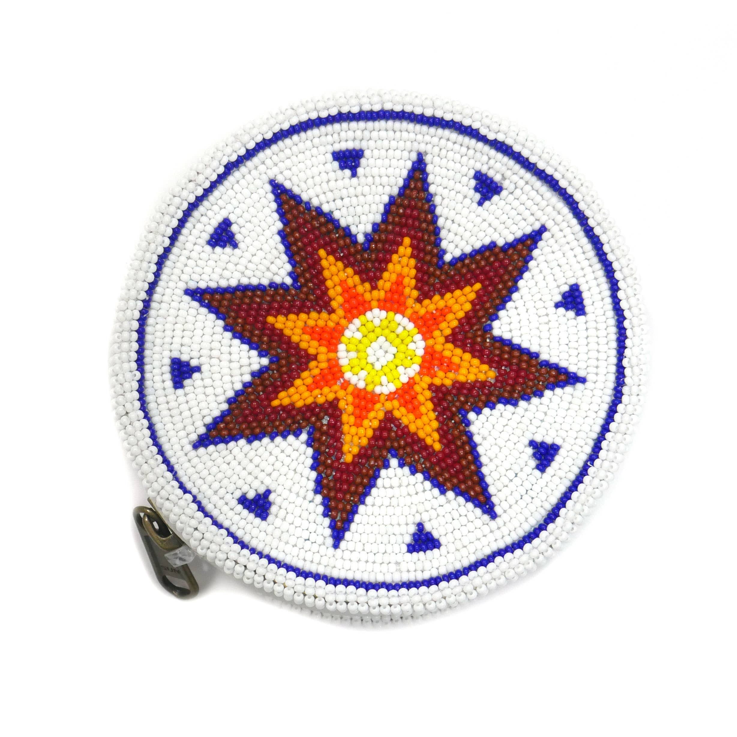 KANGURAH - Vendita all'ingrosso Portamonete - Donna - Portamonete decorato con perline, portamonete da donna con portachiavi firmato0