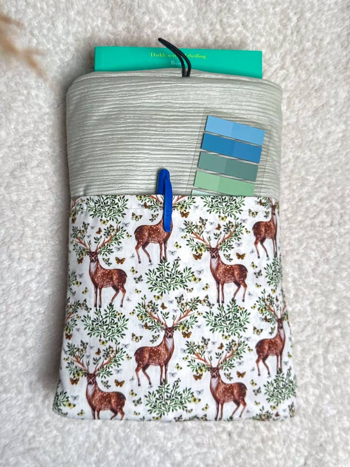 Booksleeve "Deer" for wholesale by BookBijou