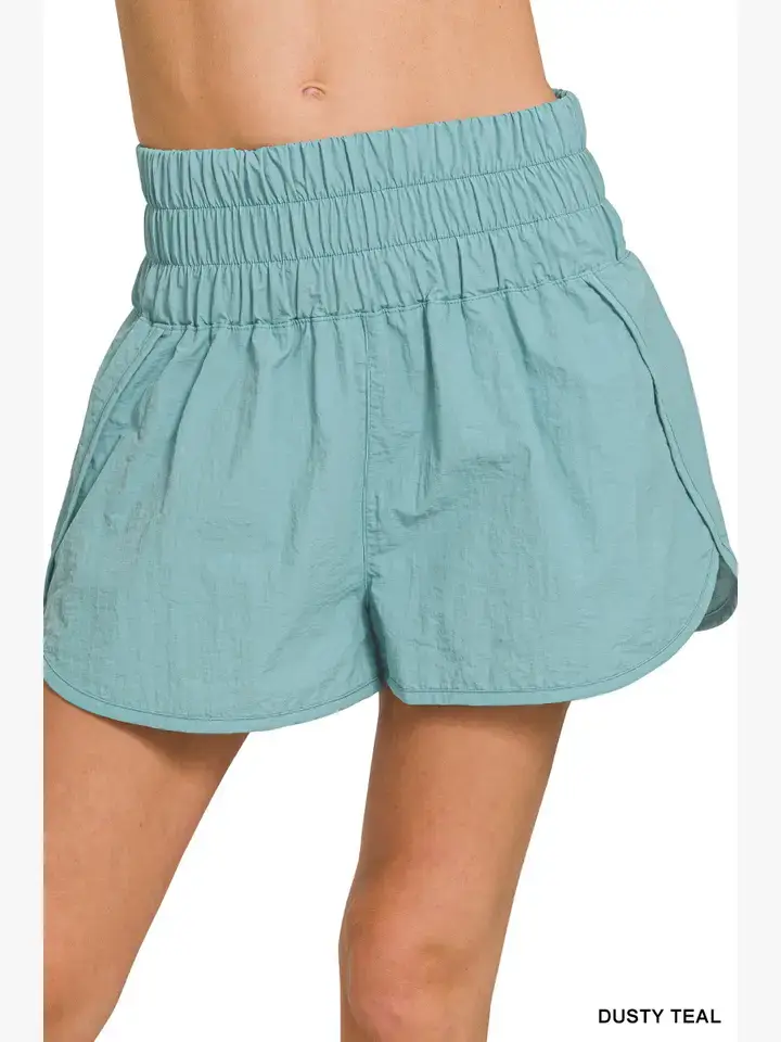 42POPS - Wholesale Athletic Shorts - Women's - `. Windbreaker shorts w/ lining & mesh pocket29