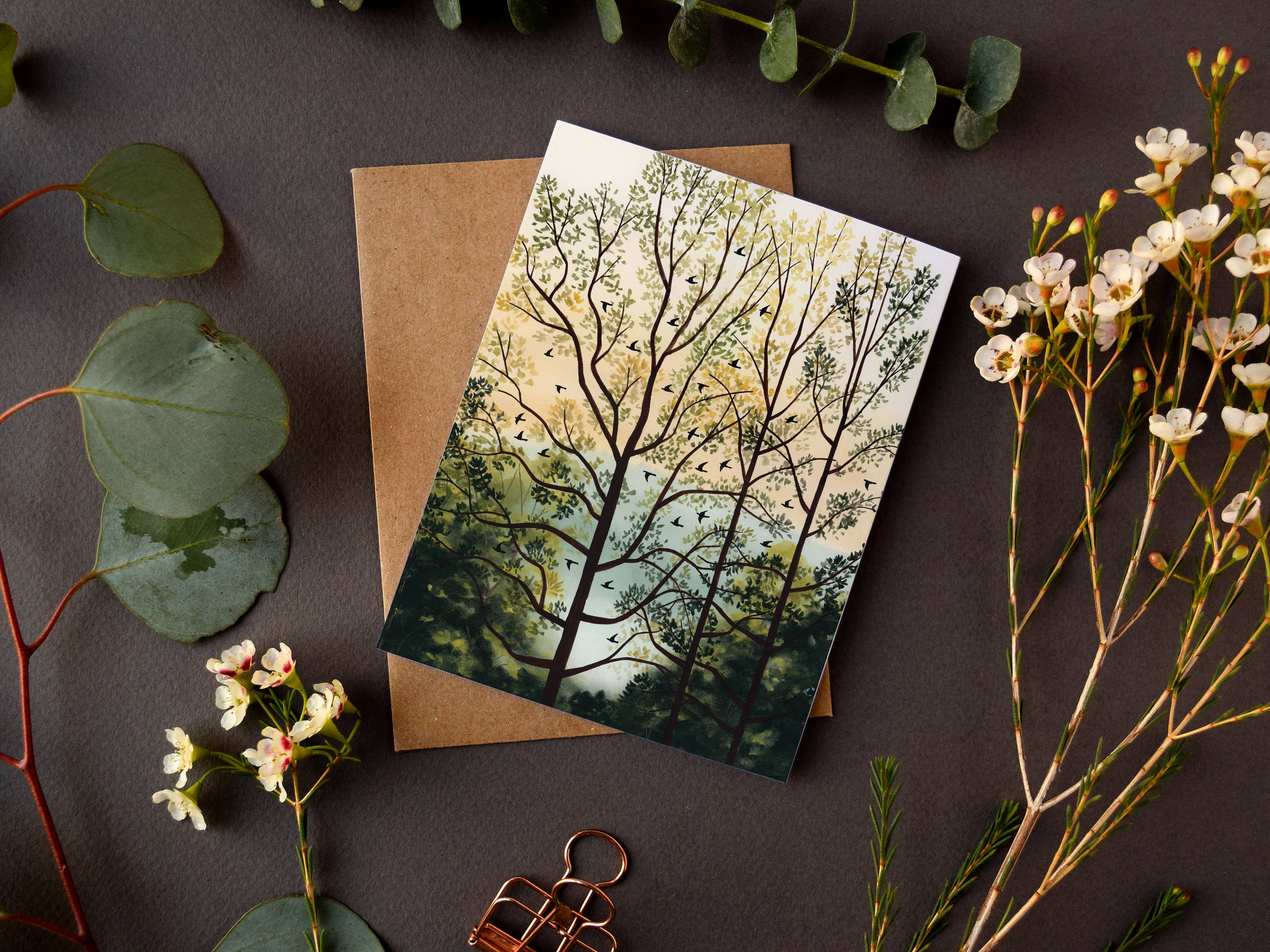 May We Fly - Vente Carte de vœux classique - Carte de vœux Dawn Melody2