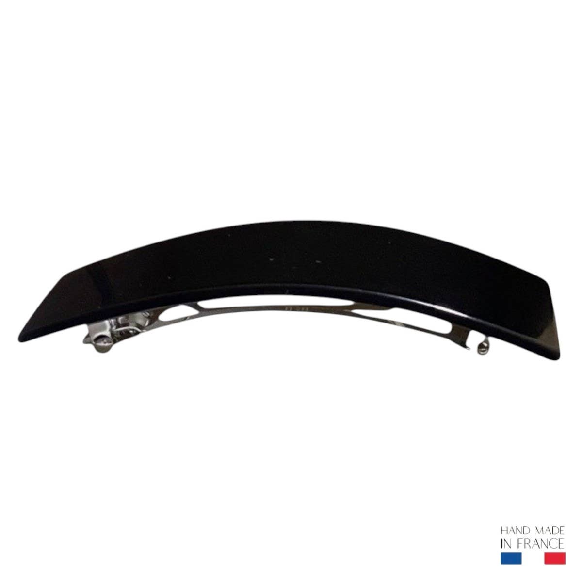 Pique et Pince - Wholesale Barrette - Women's - Hortance Black Hair Clip - Handmade in France2
