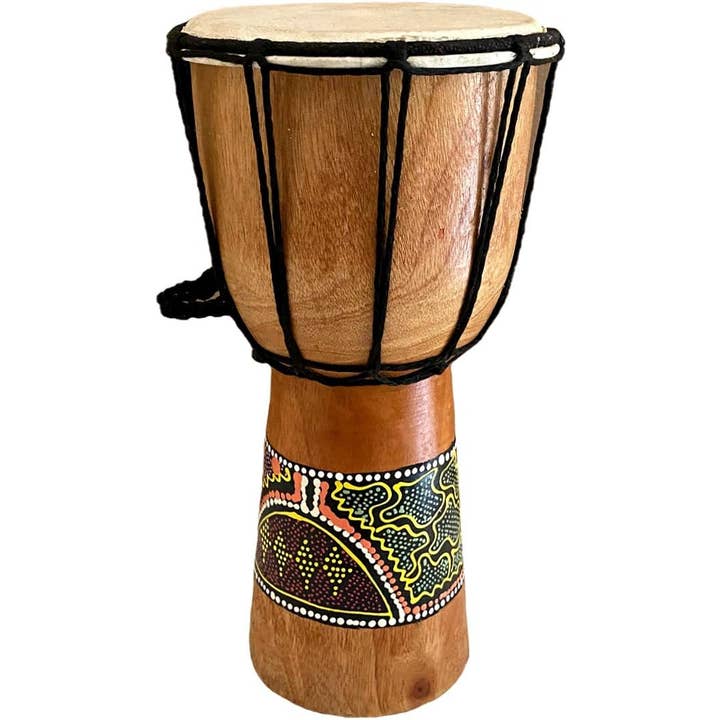OMA - Eclectic Home - Wholesale Musical Instrument - Djembe Drum Wood Carved Hand Drum Musical Instrument 1