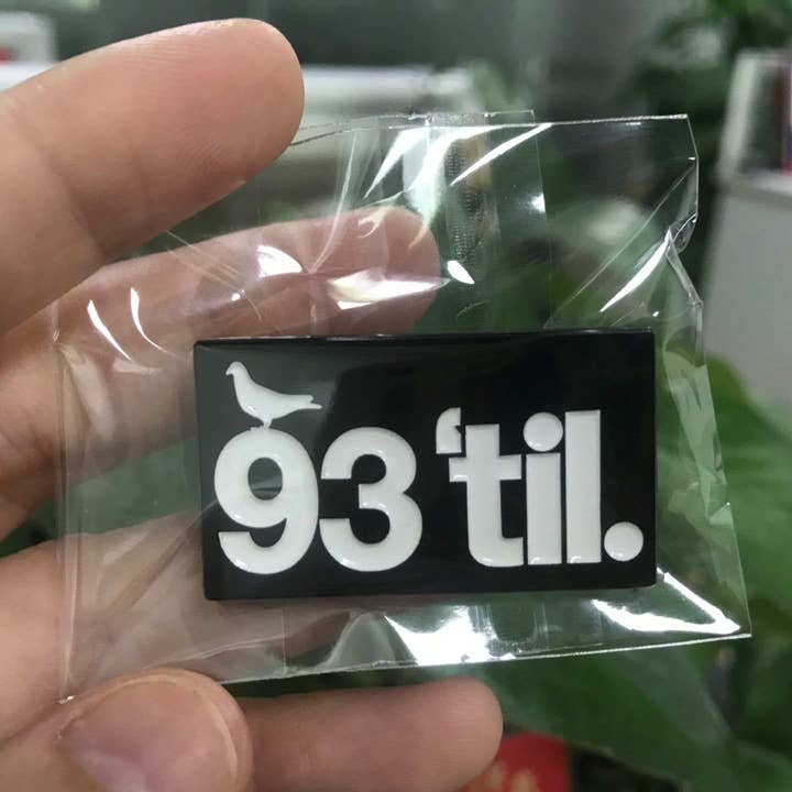 B-Side - Wholesale Lapel Pin/Button - 93 'til Pin0