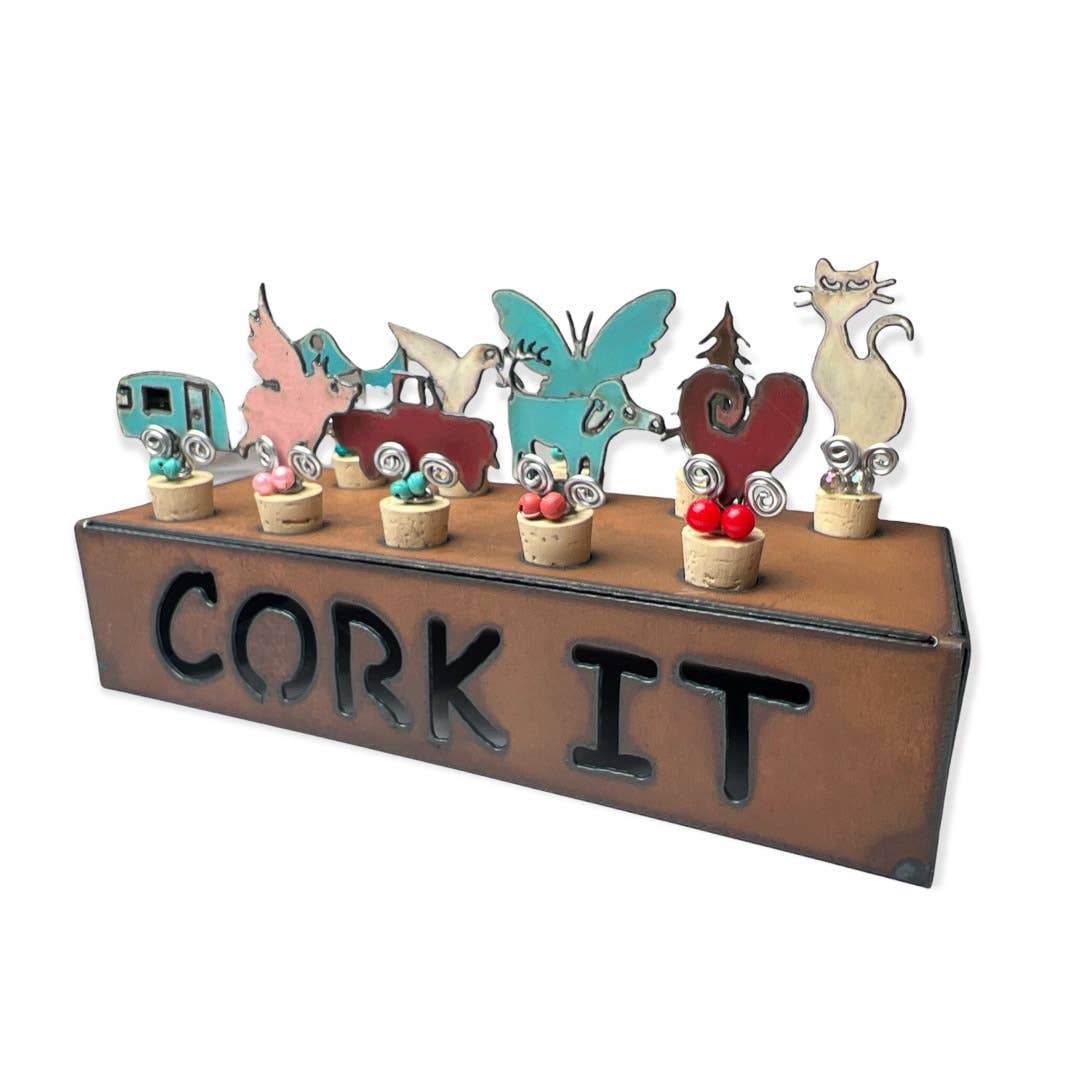 Iron Jewel - Wholesale Wine Stopper - Wine topper wine cork wine stopper dog cat kitchen bar ware1