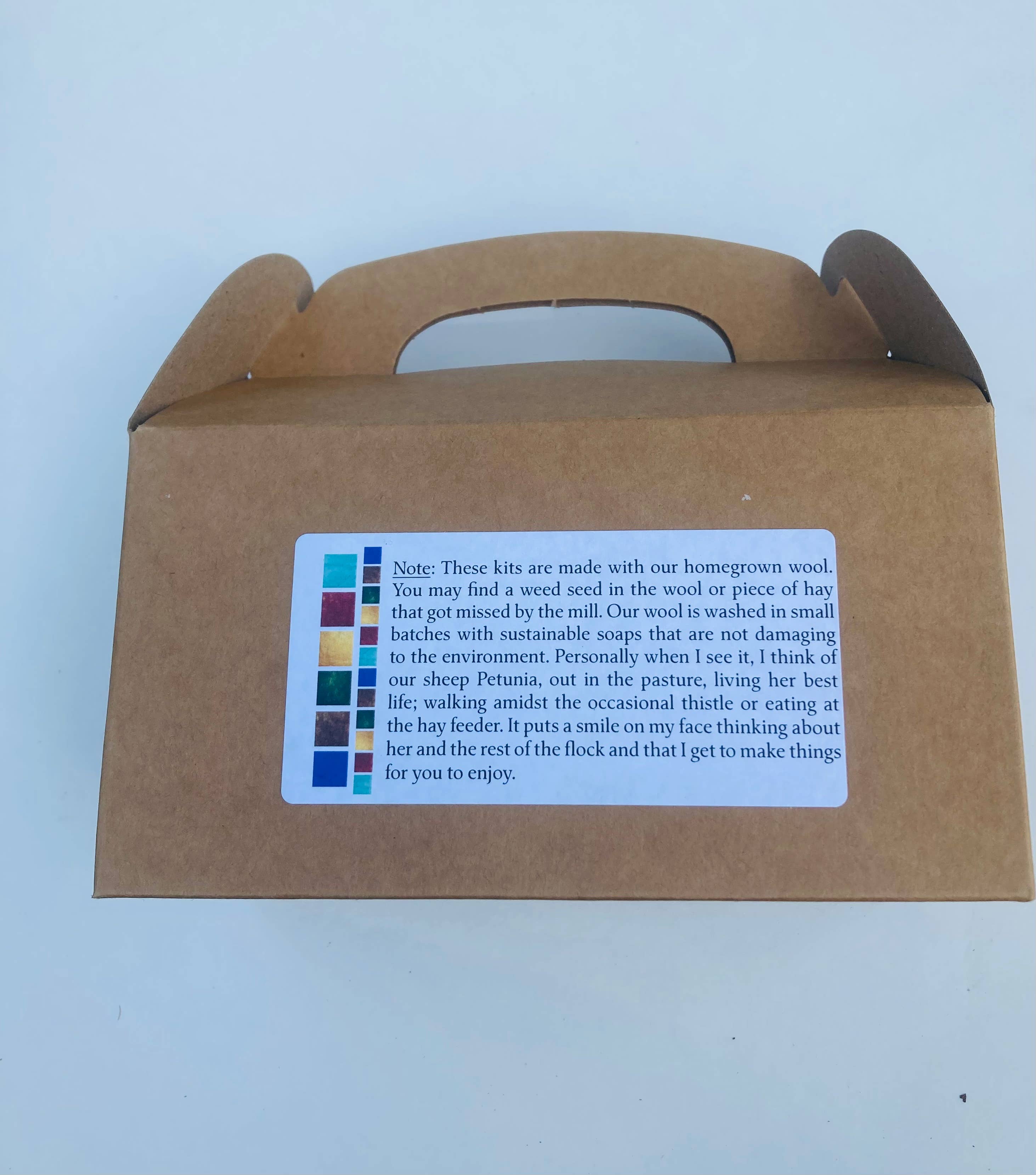 Fairchild Farm and Mercantile - Wholesale Craft Sewing Kit - Pig Needle Felting Kit2