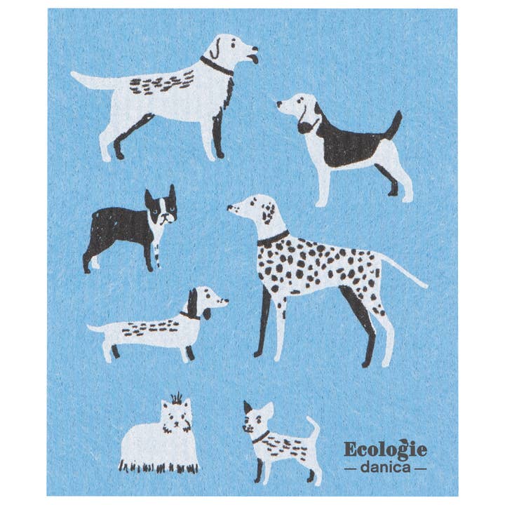 Dog Days Swedish Dishcloth for wholesale by Danica Brands