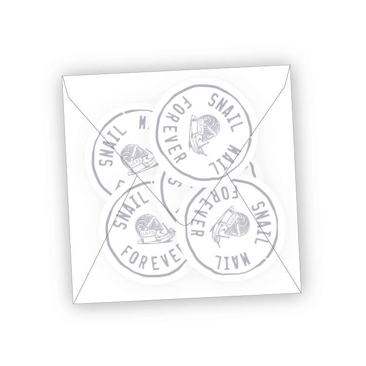 Belle & Union - Wholesale Sticker - Snail Mail Forever Postmark Sticker Set2