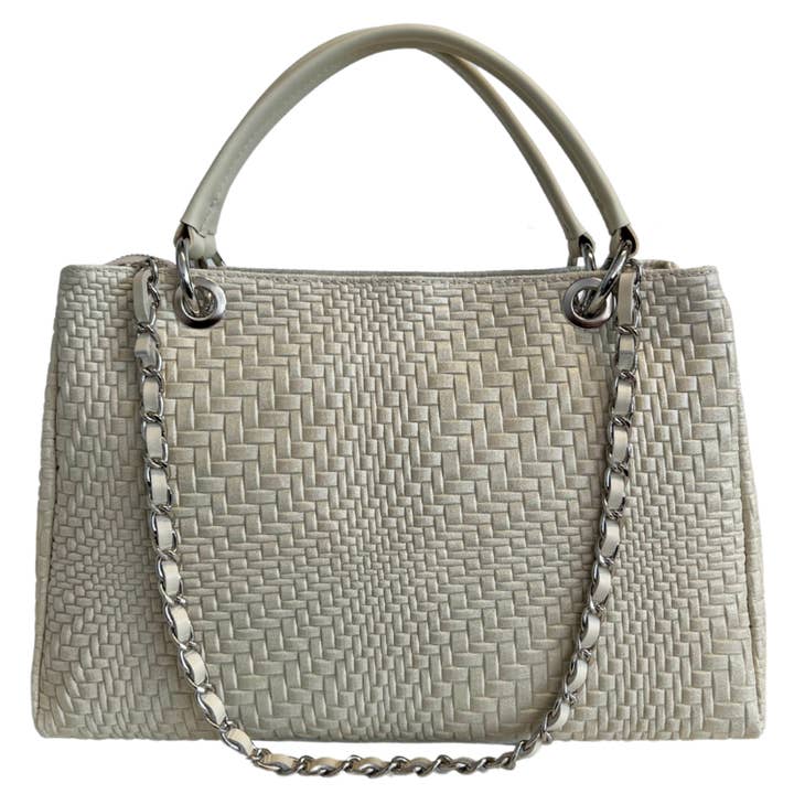 MODARNO - Wholesale Top Handle Bag - Women's - Modarno women's handbag in genuine leather with shoulder str18