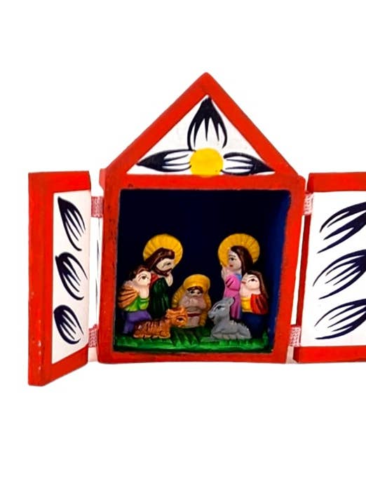 Mini Wooden Retablo for wholesale by Sedona Spirit