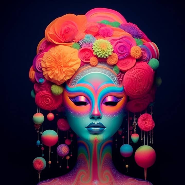 Wayne Flint Digital Portraits - Wholesale Art Print - Luminous Ladies Bundle6