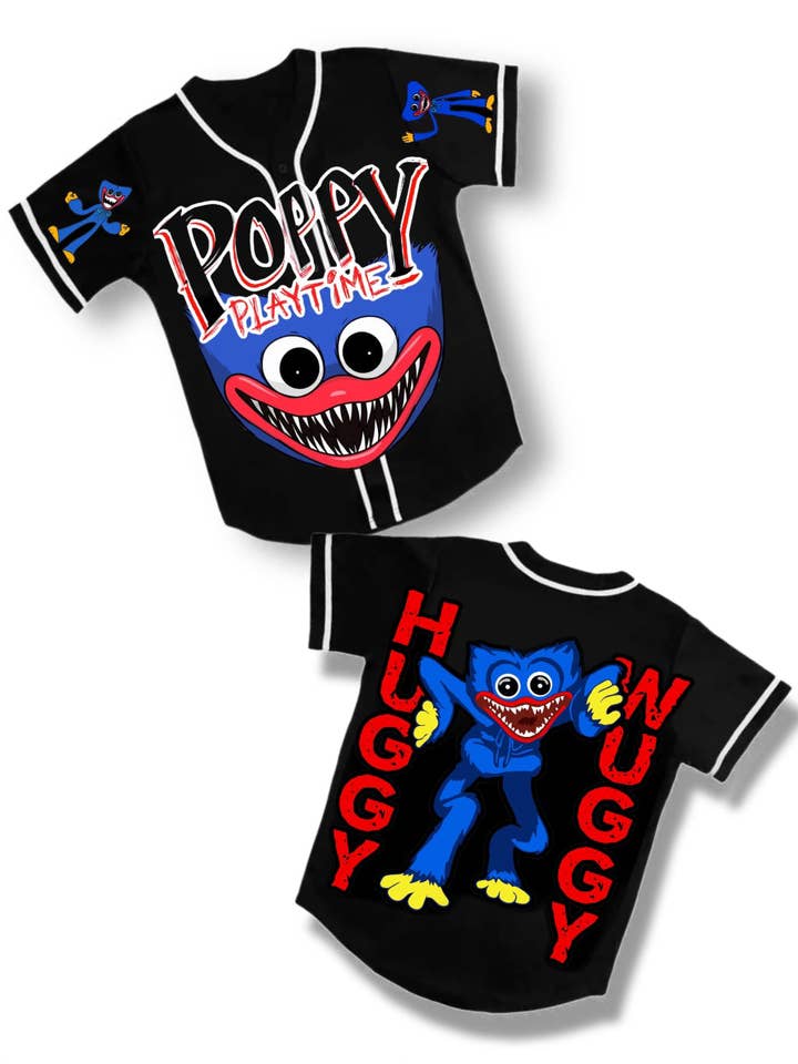 Dimi Rogue - Wholesale Screen Printed T-Shirt - Kids - Kids Huggy Wuggy Jersey