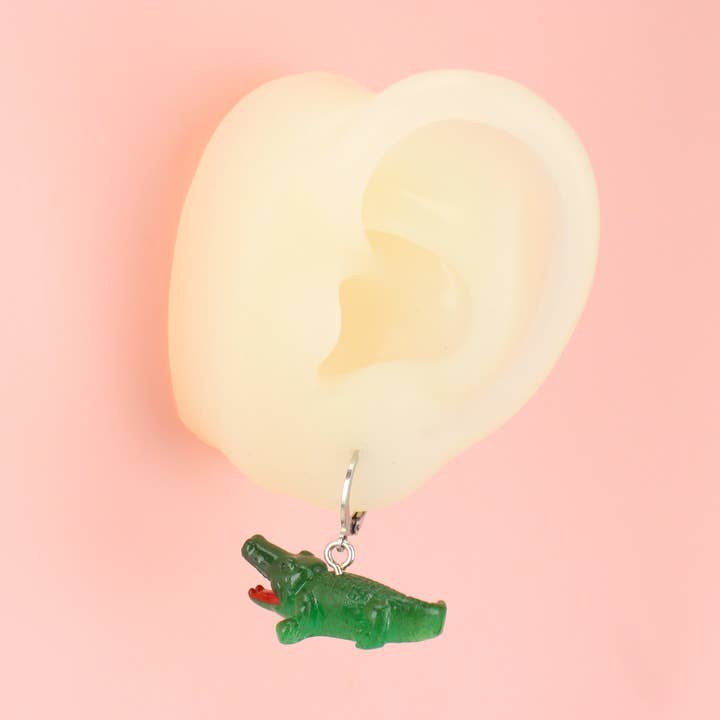 You Croc My World Earrings for wholesale by Sour Cherry