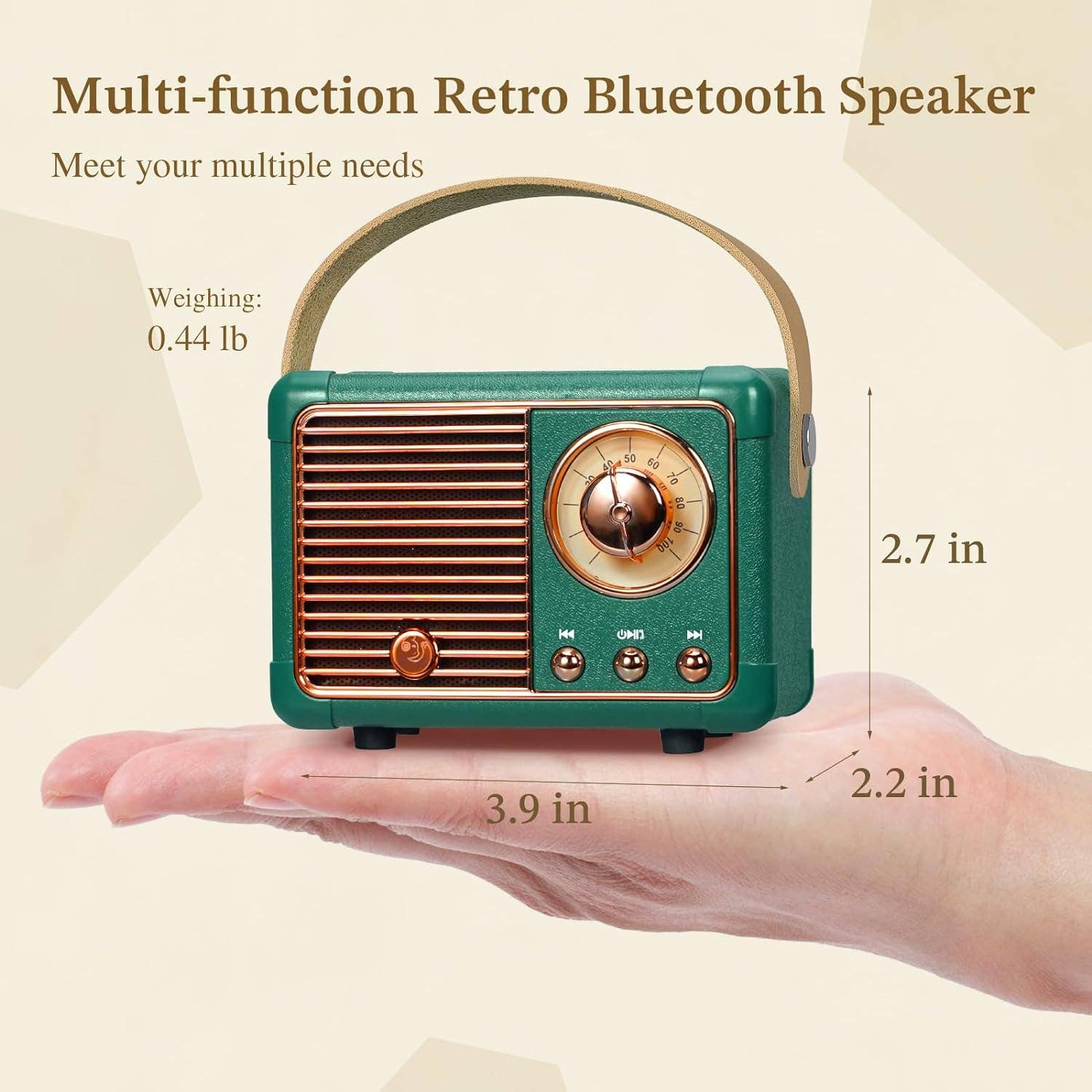 Tech Trendz - Wholesale Speakers - Vintage Bluetooth Speaker1