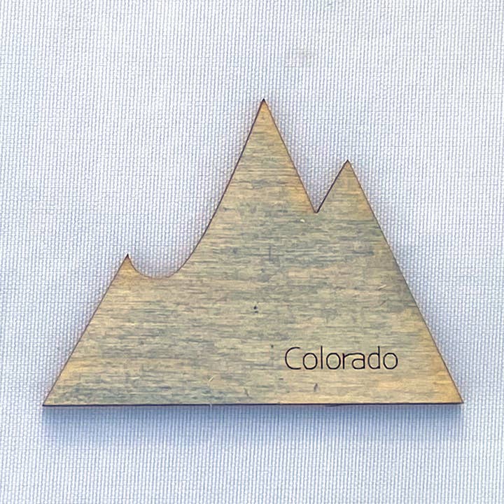 Magnets: Mountain with Name Drop for wholesale by Simple and Sylvan