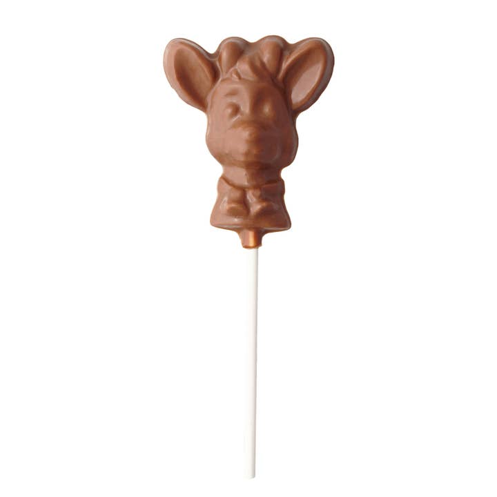 Vermont Nut Free Chocolates - Wholesale Chocolate Covered Sweets - Chocolate Rudolph Pop