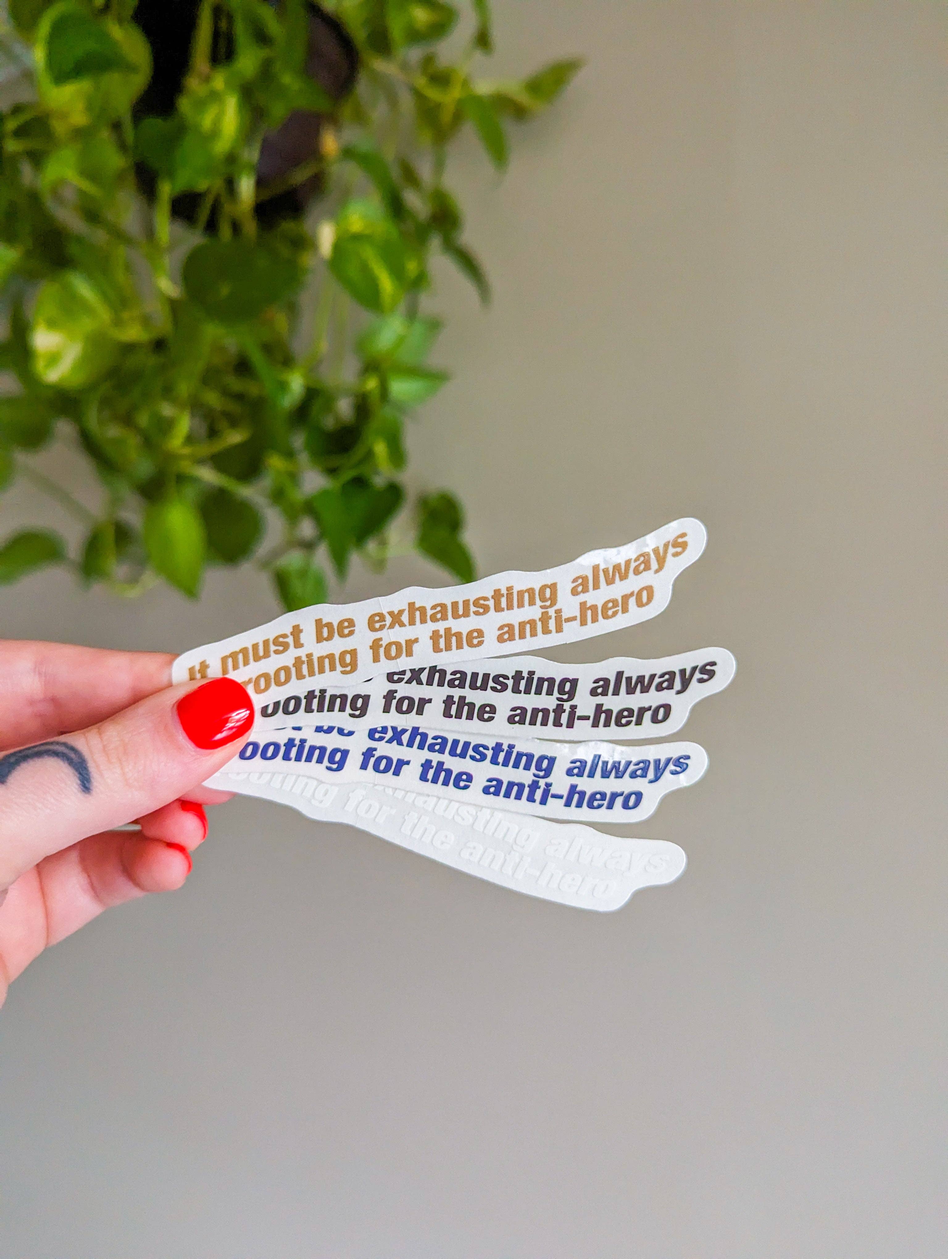 allymakesmagic - Wholesale Sticker - anti-hero decal8