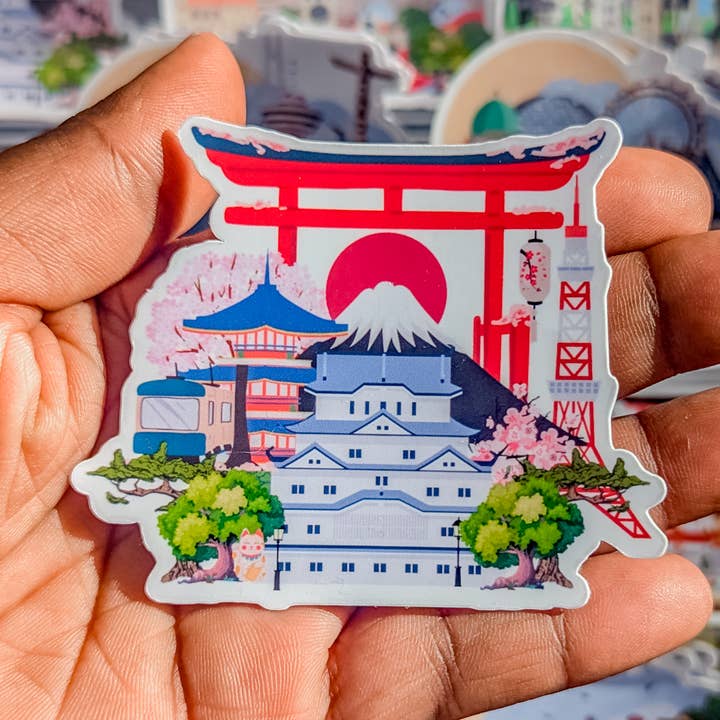 Adesivo Japão por atacado de simply blessed shy