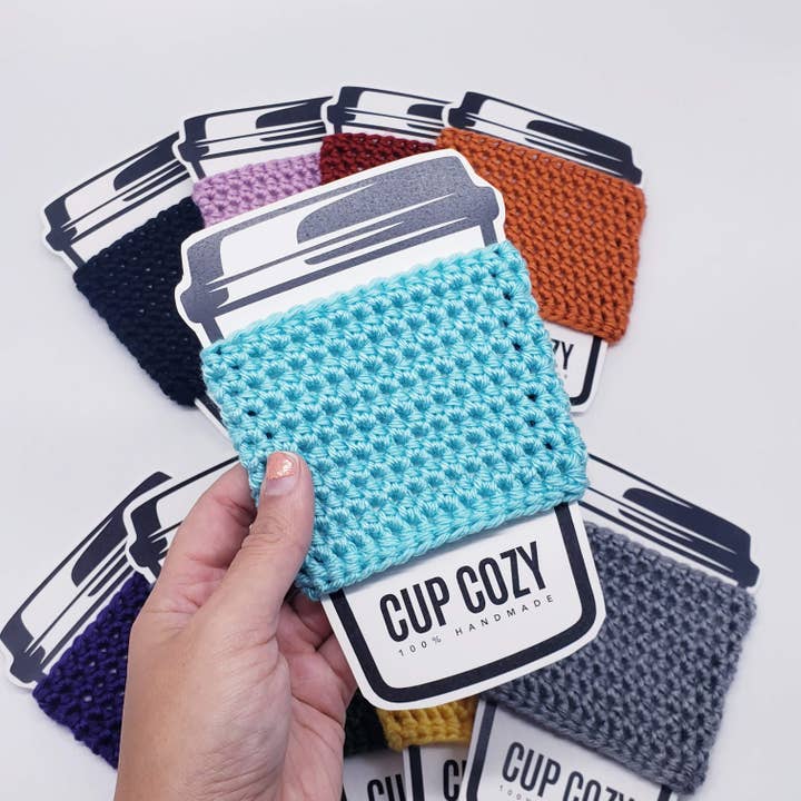 Reusable Cup Cozy for wholesale by Miss Crazy Handmade