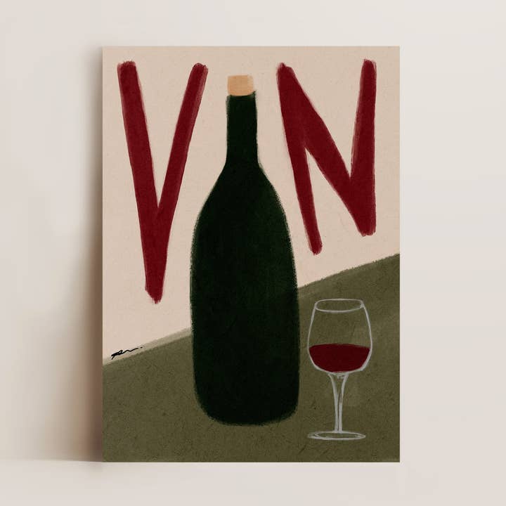 Vin Print for wholesale by Alluvion