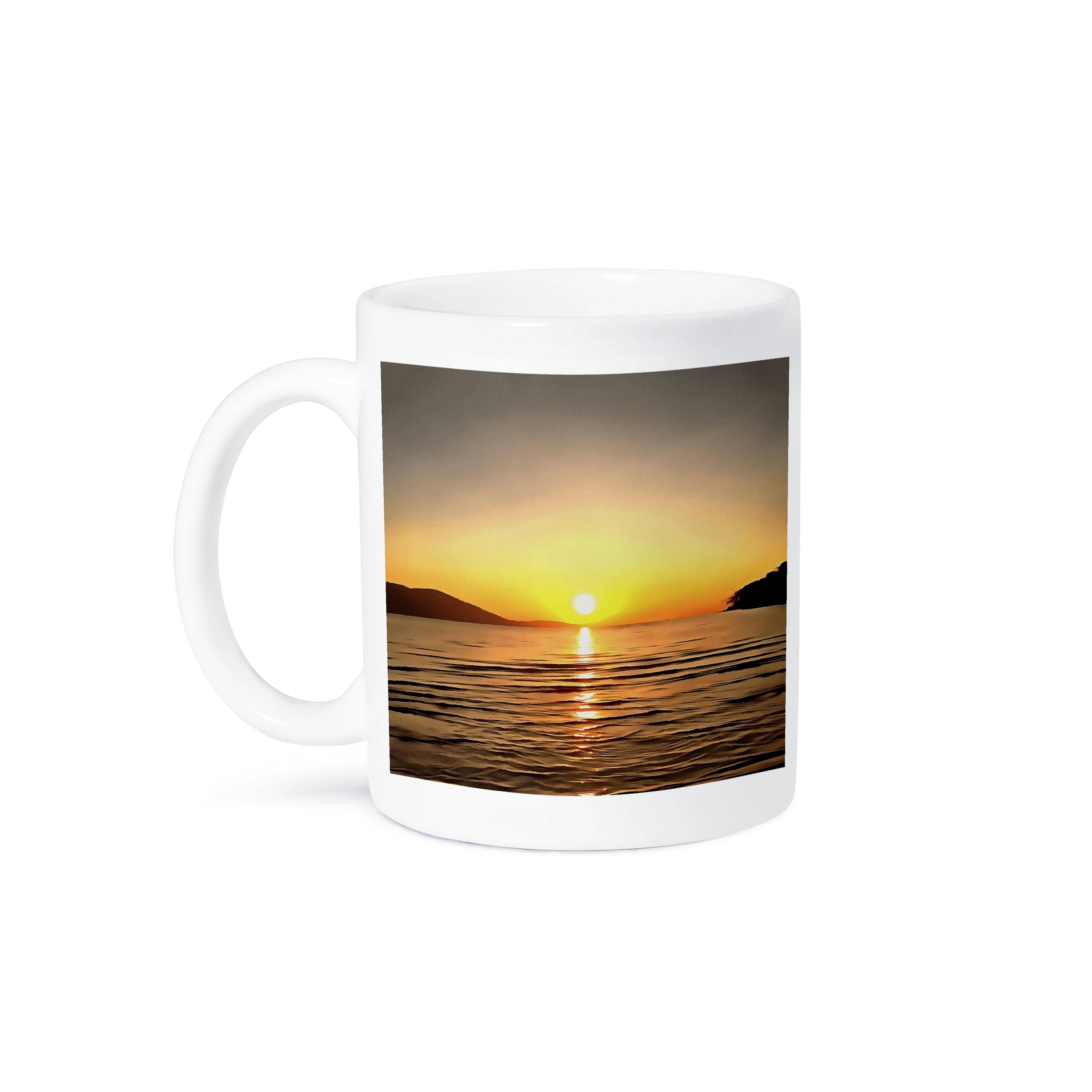 3dRose - Wholesale Coffee Mug - 3dRose, Artistic Autumn Sunset On the Aegean , Mug8