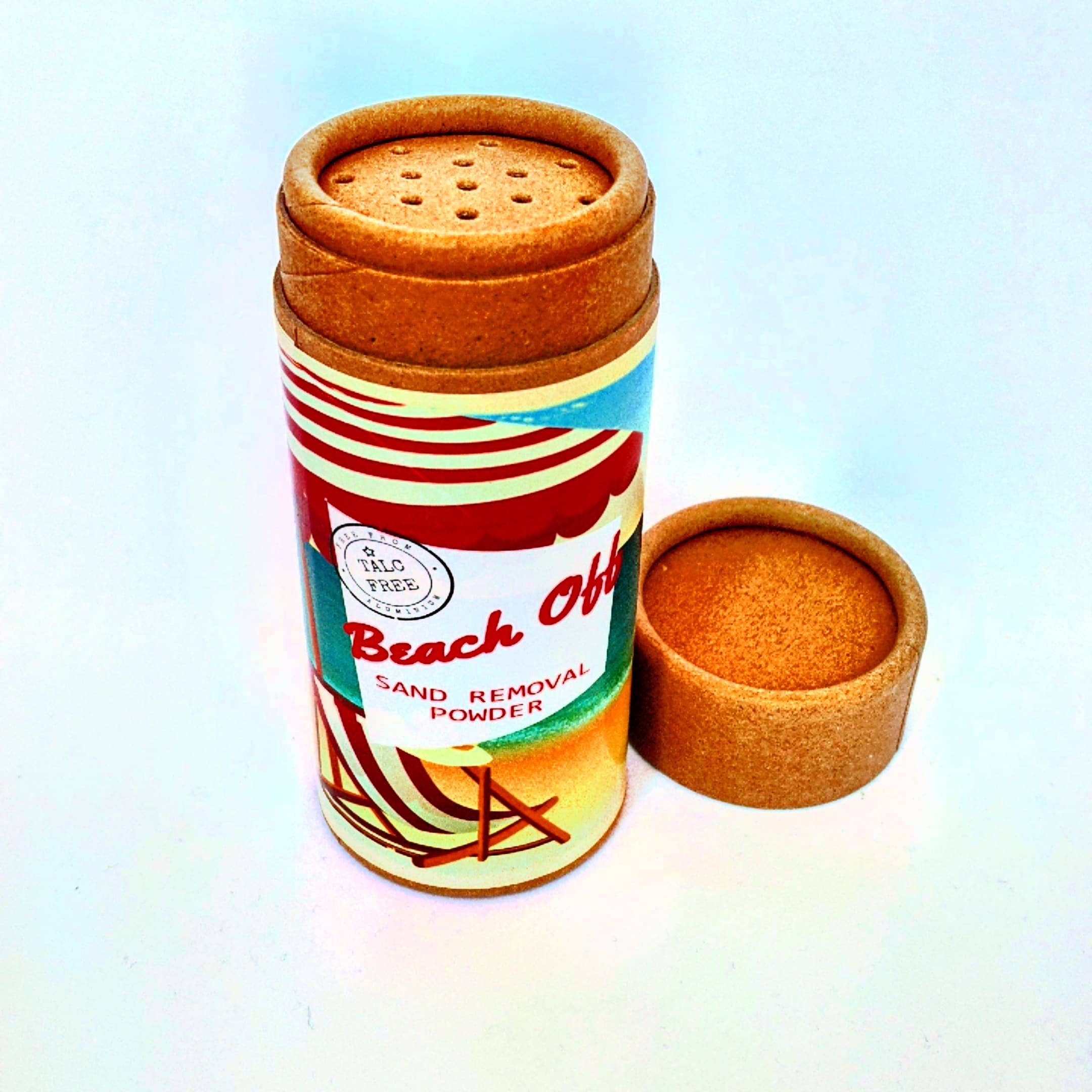 Half Ounce Cosmetics - Wholesale Body Scrub/Exfoliant - Beach Off, Sand Removal Powder1