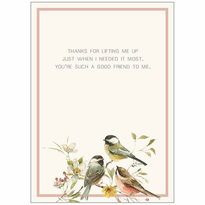 Legacy - Vente Cartes d'amitié - Carte d'amitié Three Birds - Faith