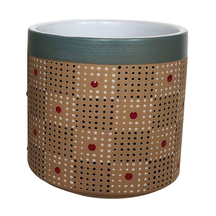 4.25" Cranston Pot de fleurs 1 pour la vente par Blue Sky Clayworks