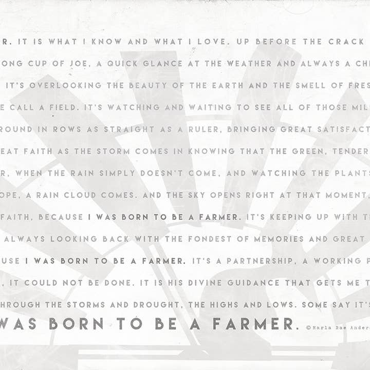 Born to be a Farmer for wholesale by Marla Rae