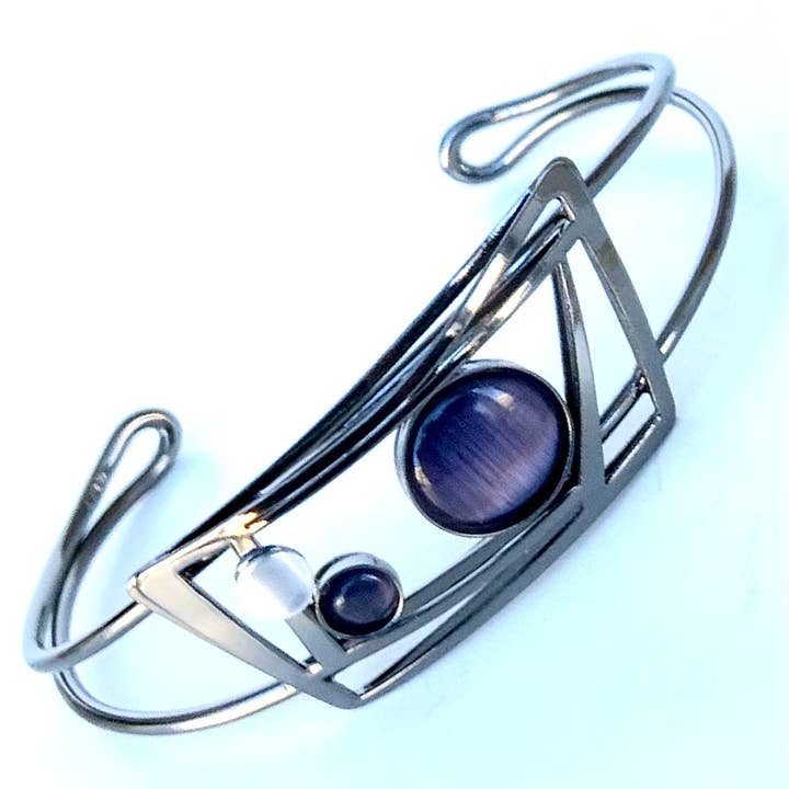 Christophe Poly / Crono Design - Vente Bracelet manchette - BRACELETS (B) - Manchette en fil en tailles 1 et 2, toutes deux ajustables35