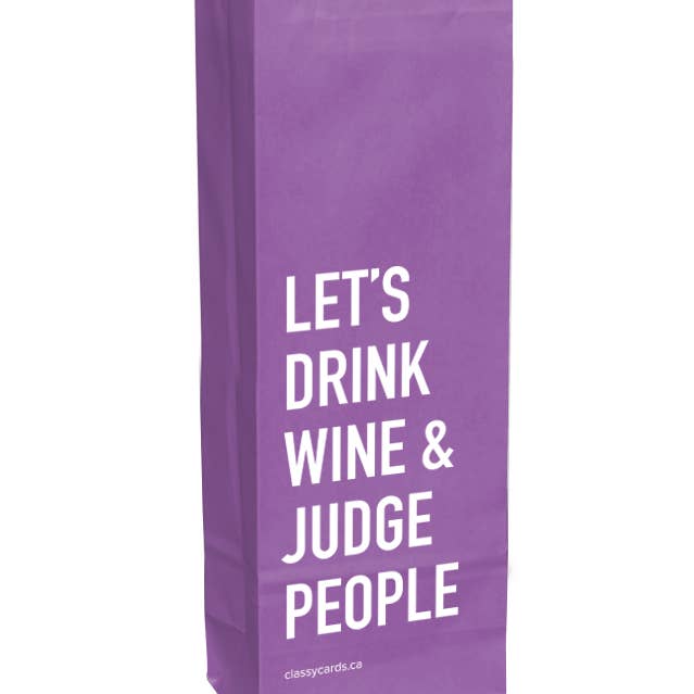 Classy Cards Creative – wholesale Presentpåse – Domare människor vin presentpåse0