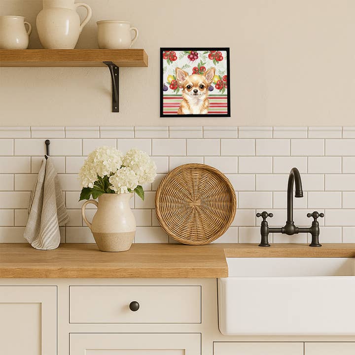 Fawn Chihuahua Groenten Metaalprint WDK8171 voor wholesale door Caroline's Treasures