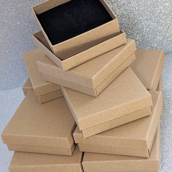 Fiona Accessories - Wholesale Gift Box - Kraft Box With Lid, Brown Cardboard Boxes For Crafts Jewelry4