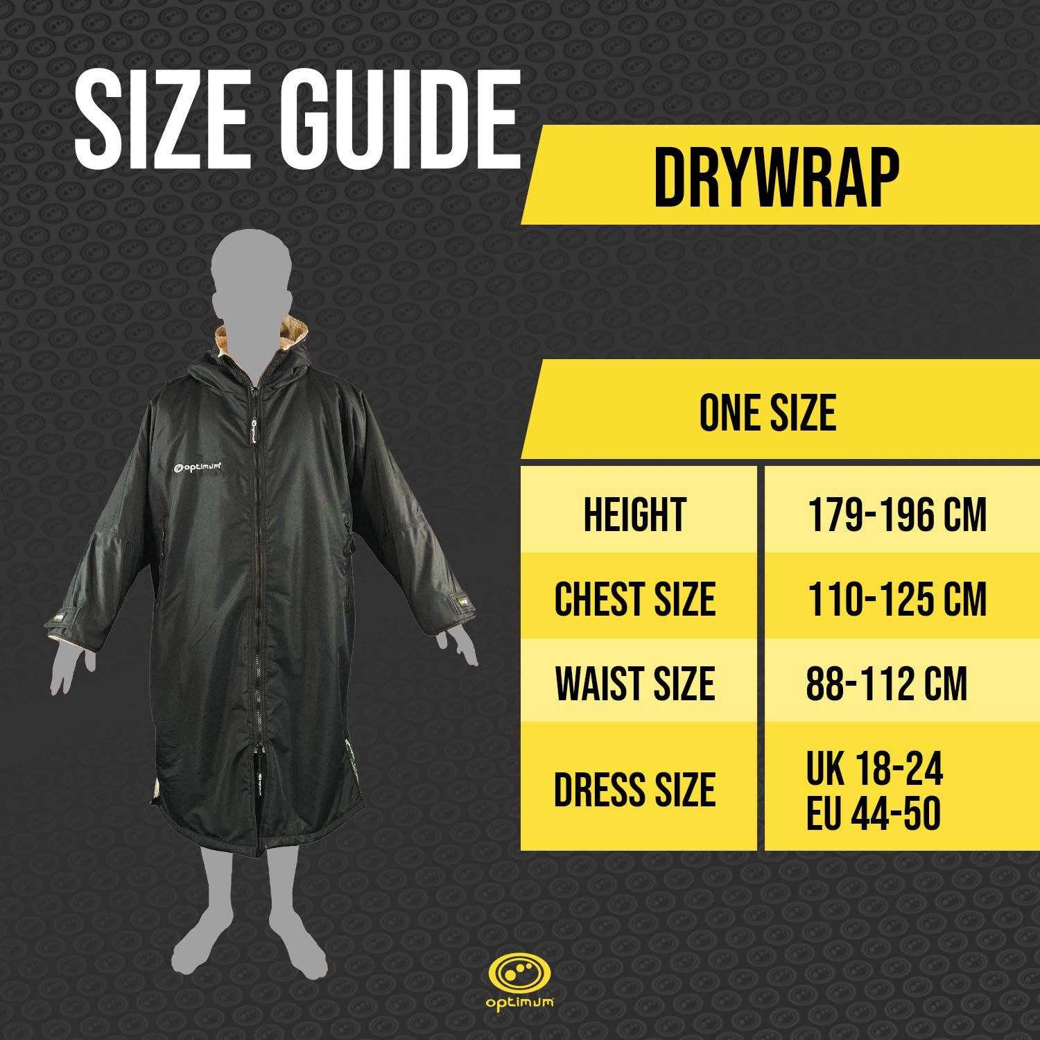 Optimum Sport - Vente Peignoir – homme - Peignoir de changement à manches longues Dry Wrap7