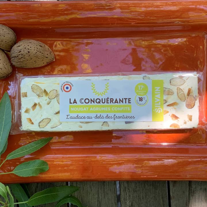 NOUGAT AGRUMES CONFITS pour la vente par Nougats Silvain