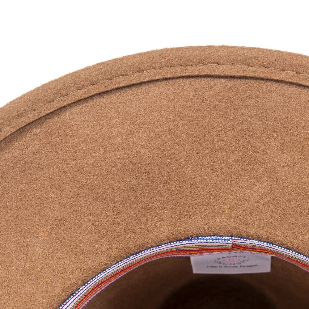 TRAVAUX EN COURS... - Wholesale Fedora - Women's - FELT HAT - leather band, sewn brim5