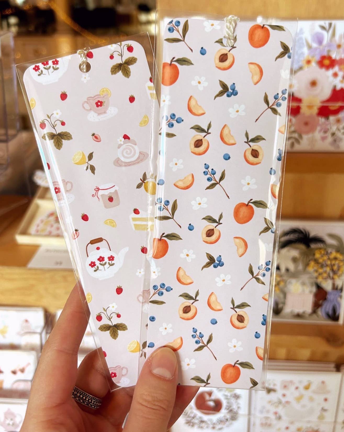 Marie-Lise Illustration - Wholesale Bookmark - Signet thé à l'anglaise3