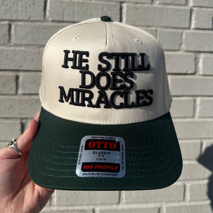 Pyramid Printing & Promotional - Wholesale Trucker Hat - Unisex - He Still Does Miracles Embroidered Trucker Hat