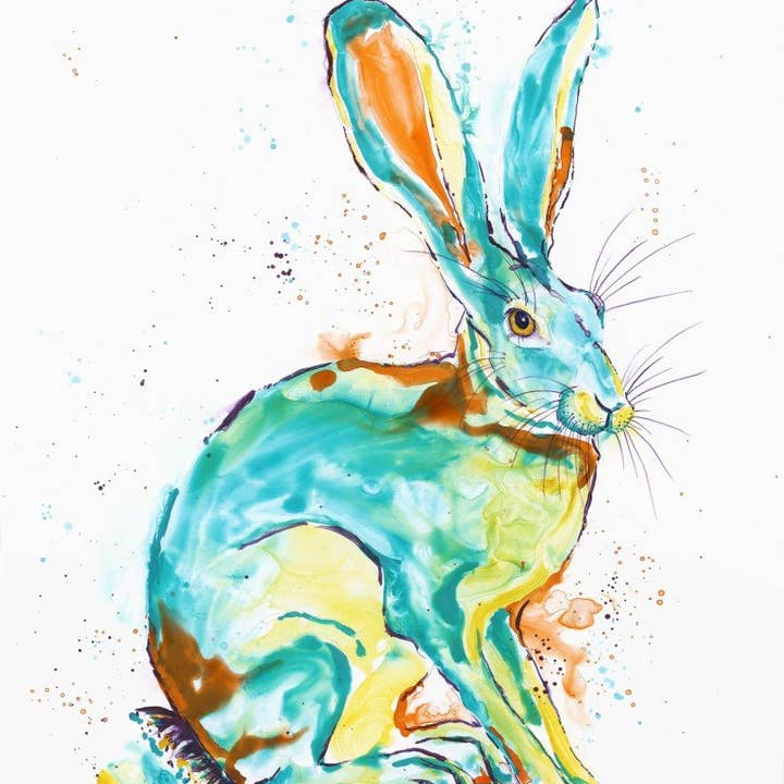 nguyen musto artworks - Wholesale Art Print - Print - Electric Hare No. 21