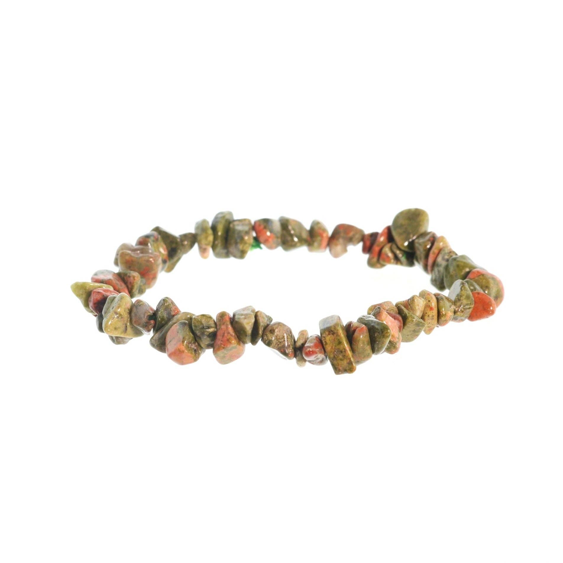 Stonebridge Imports - Wholesale Beaded Bracelet - Unakite Bead Bracelet1
