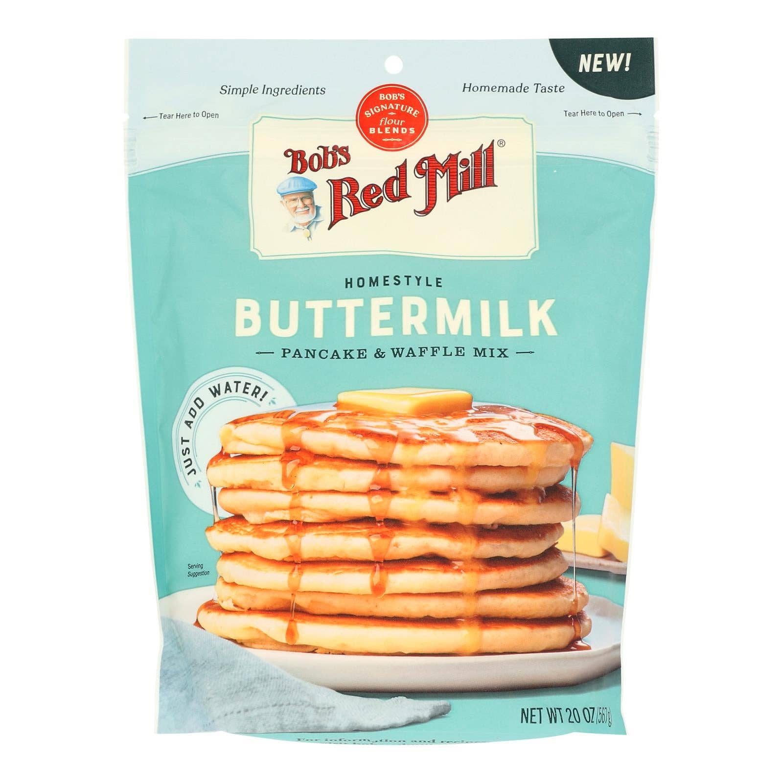 Everyday Supply Co - Wholesale Pancake Mix - Bob's Red Mill - Mix Buttermilk Pancake - CS of 4-20 OZ0